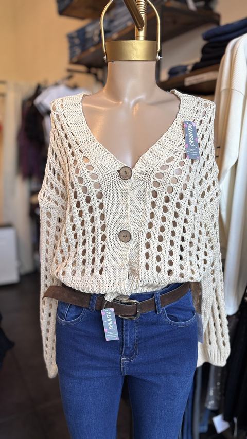 Cardigan Maite tejido