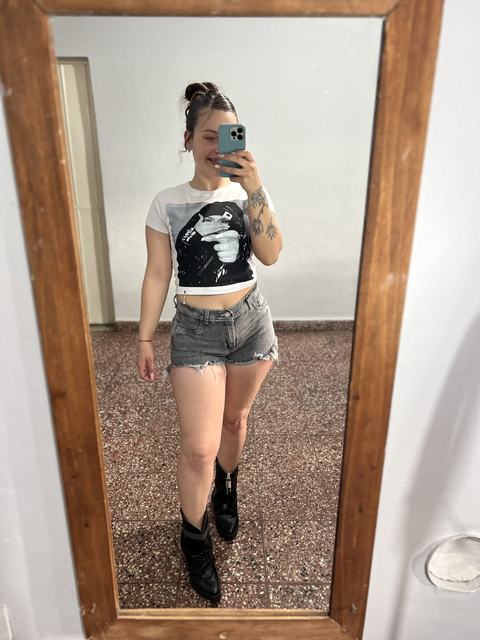 Short deflecado gris